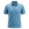 Men's All Over Geometric Cocktail Print Short Sleeve Polo