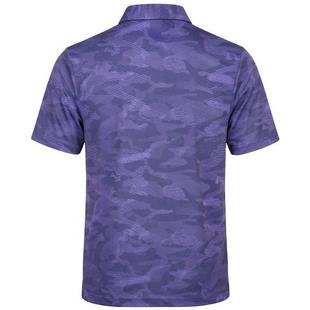 Polo &agrave; imprim&eacute; camouflage textur&eacute; pour hommes PGA TOUR