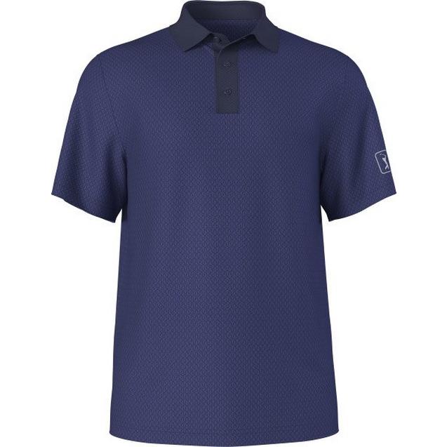 Polo à blocs de couleur géométriques pour hommes PGA TOUR