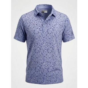 Polo &agrave; imprim&eacute; confetti abstrait pour hommes PGA TOUR
