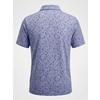 Men's Abstract Confetti Printed Short Sleeve Polo