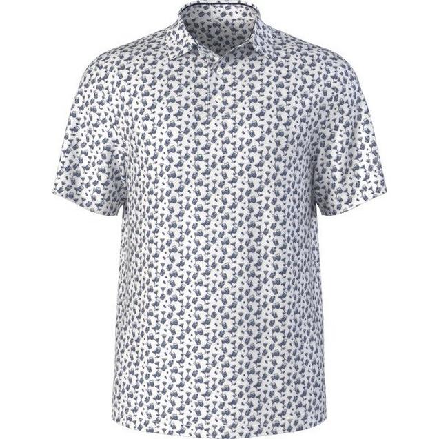 Men's All Over Ombre Cocktail Printed Short Sleeve Polo PGA TOUR