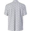 Men's All Over Ombre Cocktail Printed Short Sleeve Polo