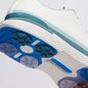 Chaussures de golf sans crampons Gallivan2r Tuxedo Stripe pour hommes - Blanc/turquoise
