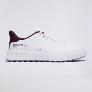Men's G.112 Hybrid Spikeless Golf Shoe - White/Maroon G/FORE