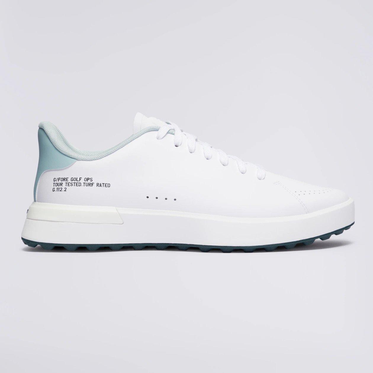 Men's G.112 Spikeless Golf Shoe - White/Teal