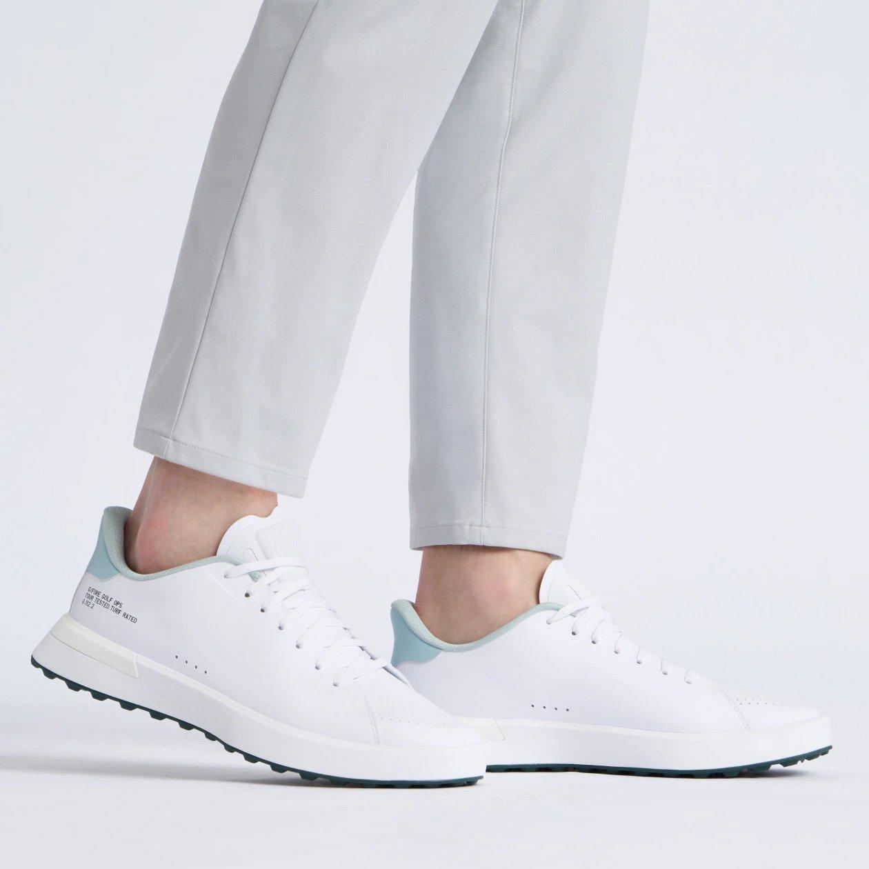 Men's G.112 Spikeless Golf Shoe - White/Teal