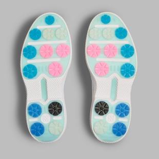 Chaussures de golf Gallivan2r Split Toe sans crampons pour hommes - Blanc/Bleu G/FORE