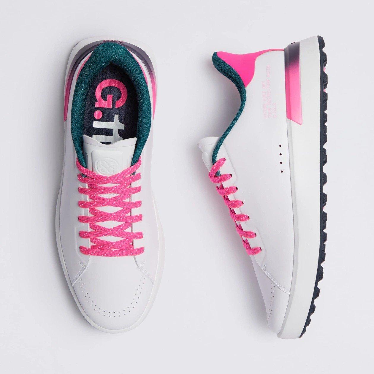 Women's G.112 Spikeless Golf Shoe - White/Pink