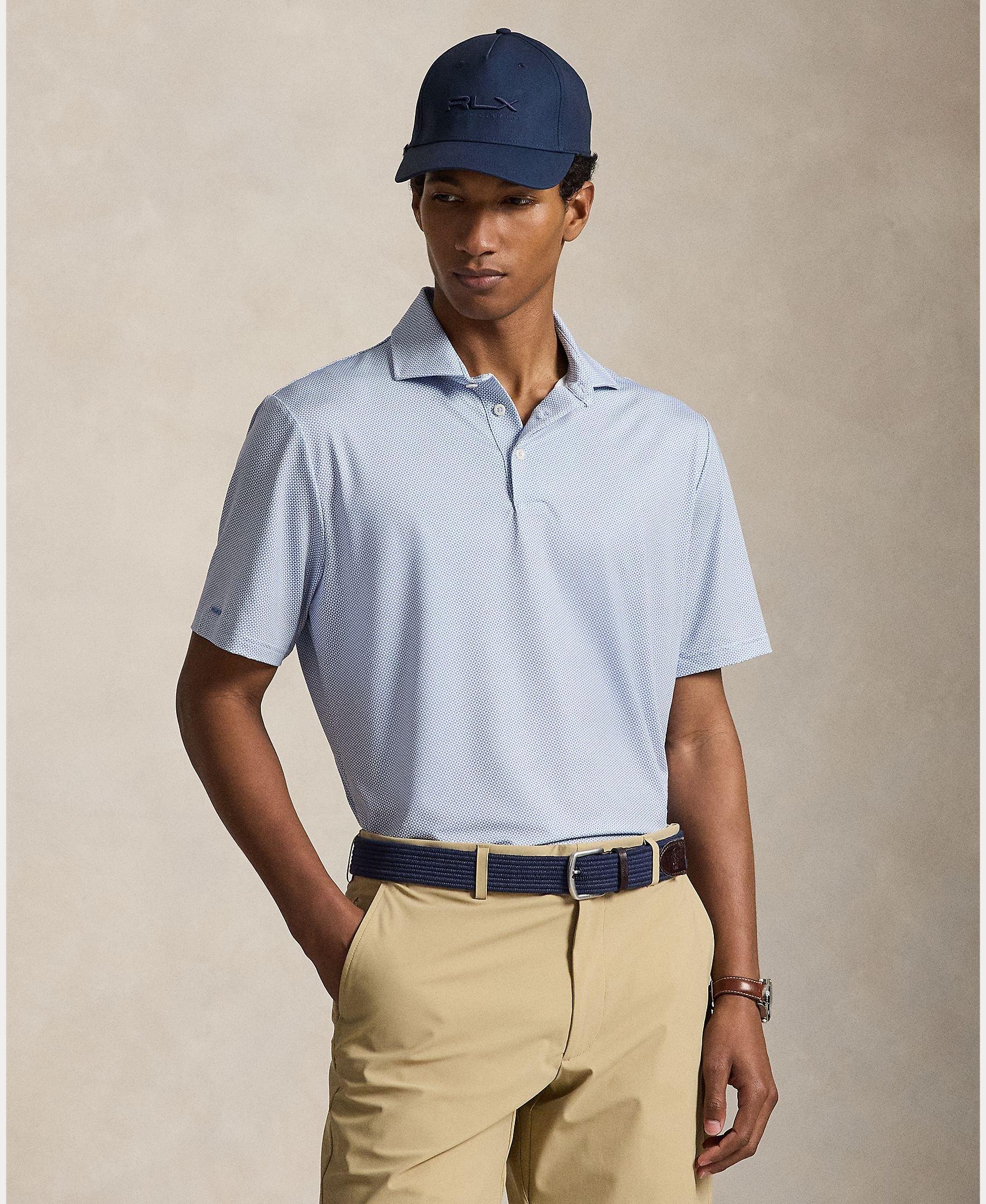Men's Airflow Novelty Short Sleeve Polo