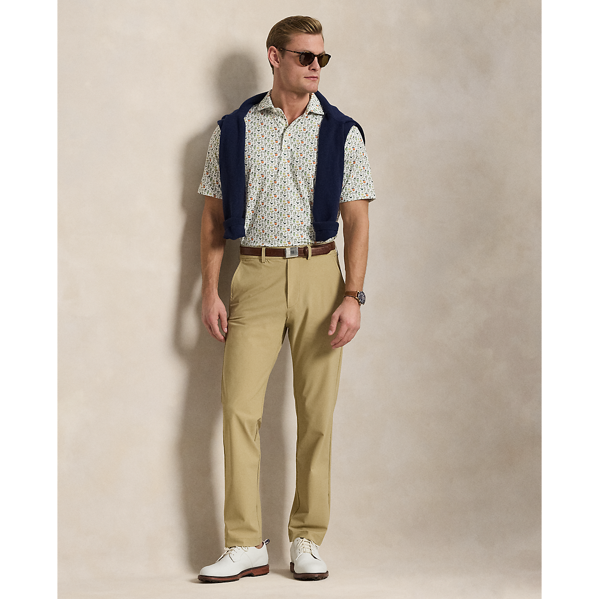 Men's Airflow Novelty Short Sleeve Polo