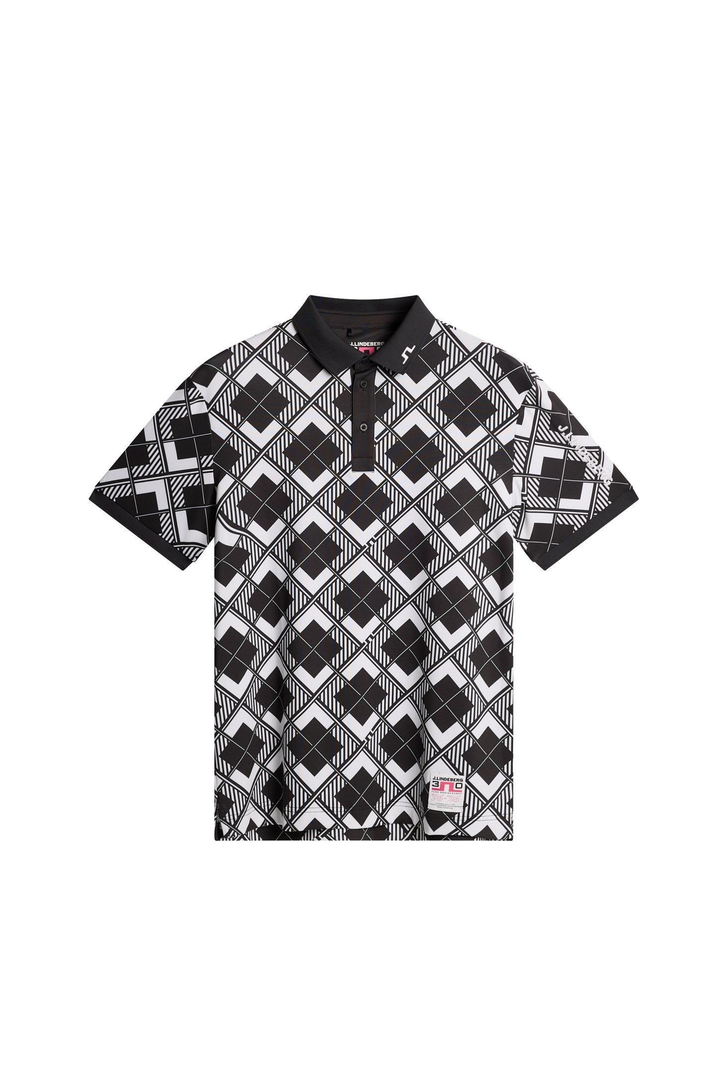 Men's 30Y Tour Tech Argyle Short Sleeve Polo