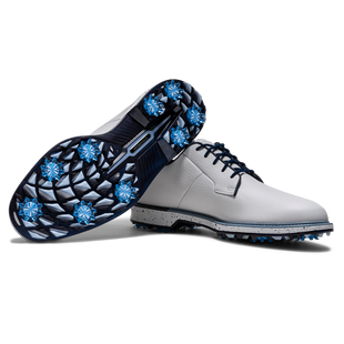 Men's Premiere Series Field Spiked Golf Shoe - White/Navy FOOTJOY