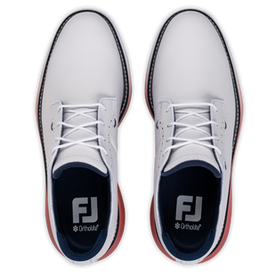 Men's Traditions Spiked Golf Shoe - White/Multi FOOTJOY