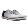 Chaussures de golf &agrave; crampons Traditions pour hommes - Blanc/vert