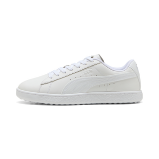 Chaussure de golf sans crampons en su&egrave;de pour hommes - Blanc PUMA