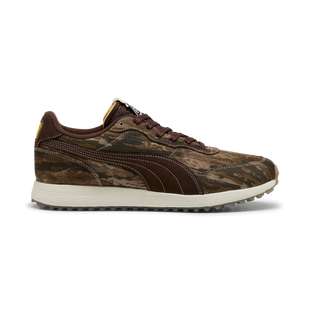 Men's RealTree Helsinki G Spikeless Golf Shoe - Brown/Camo PUMA