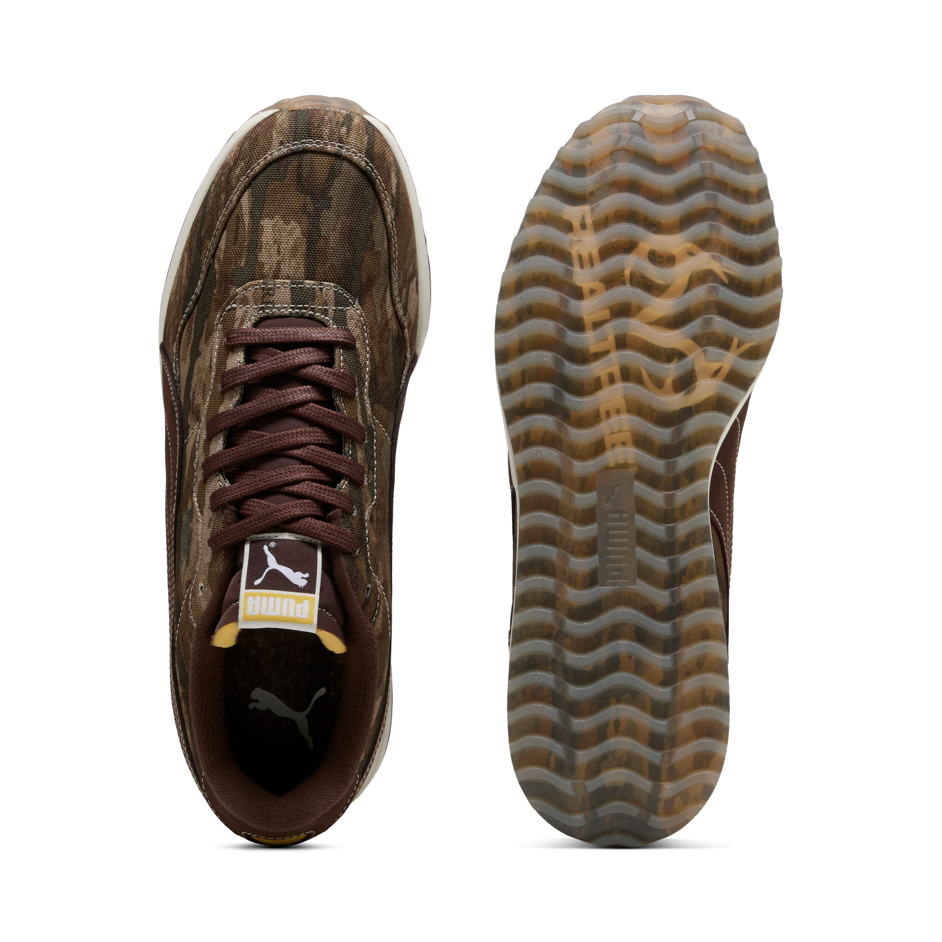 Men's RealTree Helsinki G Spikeless Golf Shoe - Brown/Camo