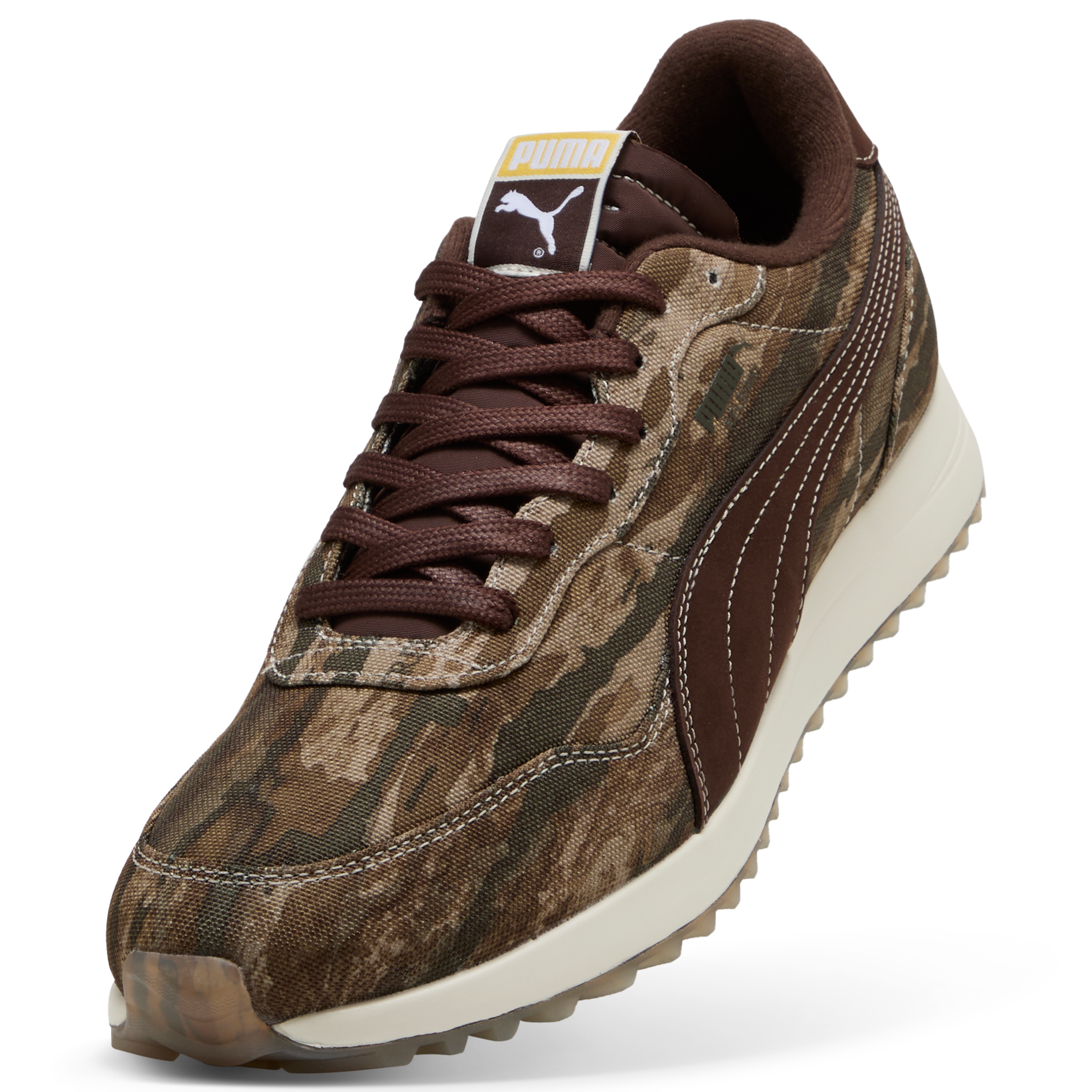 Men's RealTree Helsinki G Spikeless Golf Shoe - Brown/Camo
