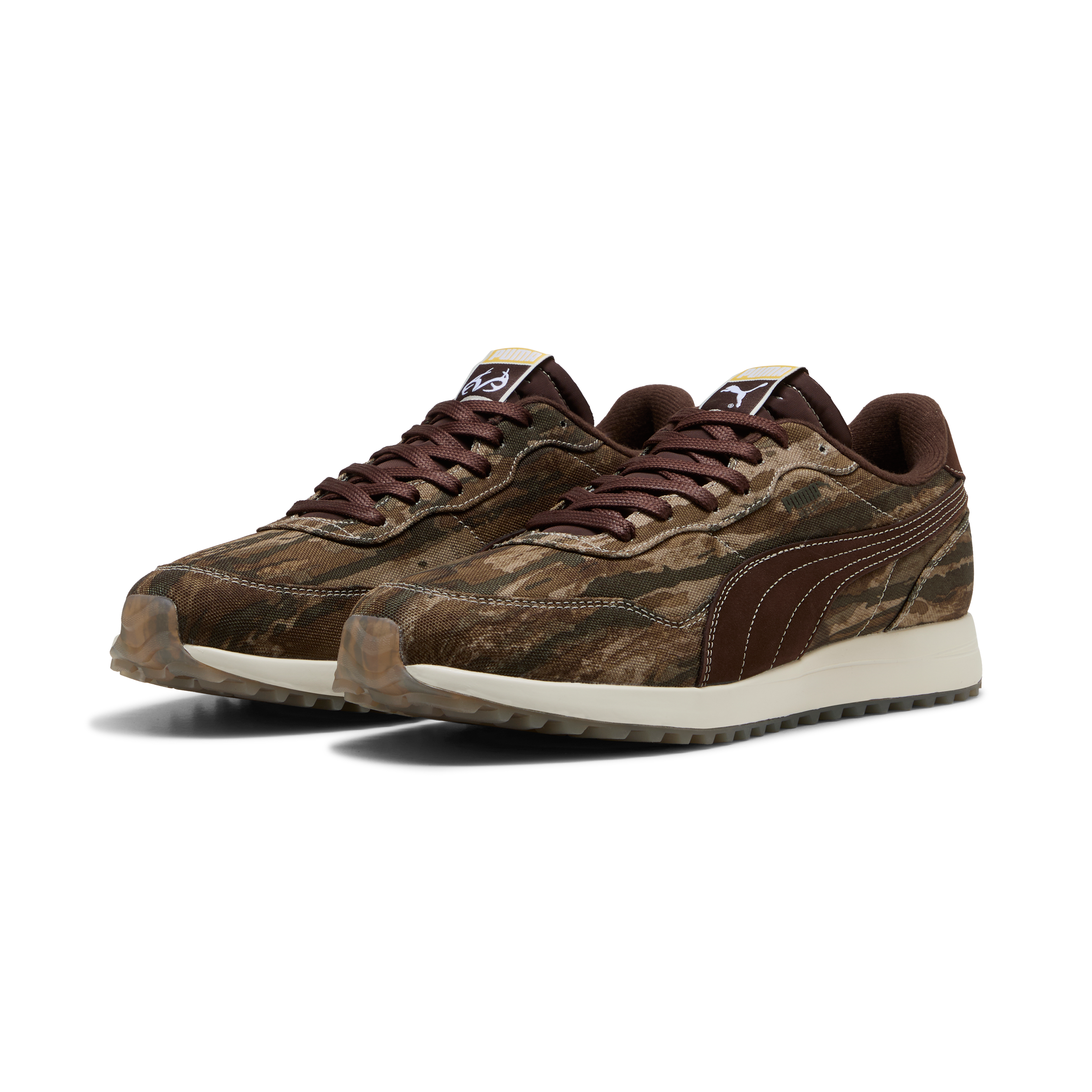 Men's RealTree Helsinki G Spikeless Golf Shoe - Brown/Camo