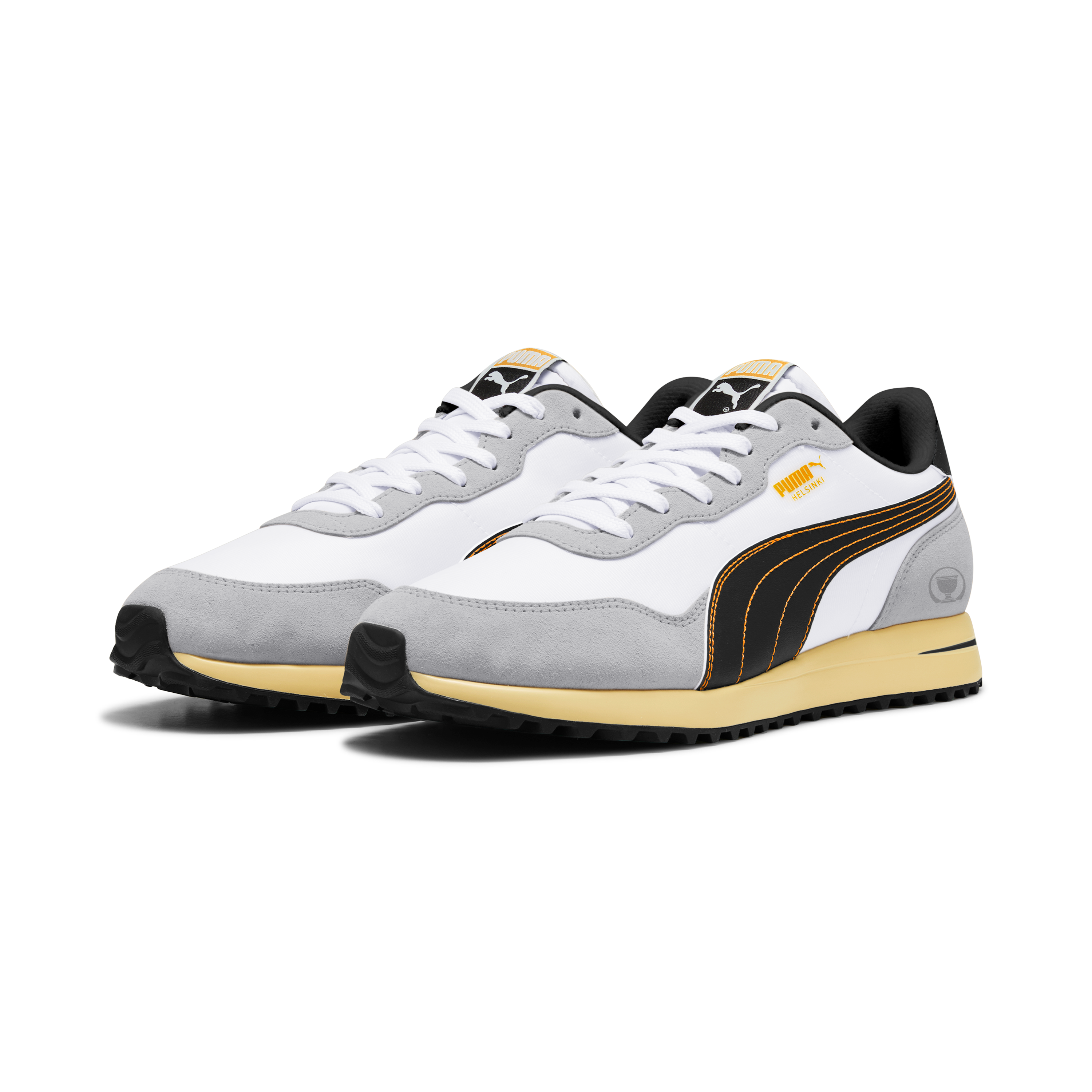 Men's Presidents Cup LE Helsinki G Spikeless Golf Shoe - White/Grey/Black