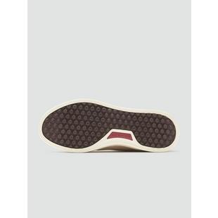 Men's Osprey Suede Spikeless Golf Shoe - Tan SUN DAY RED