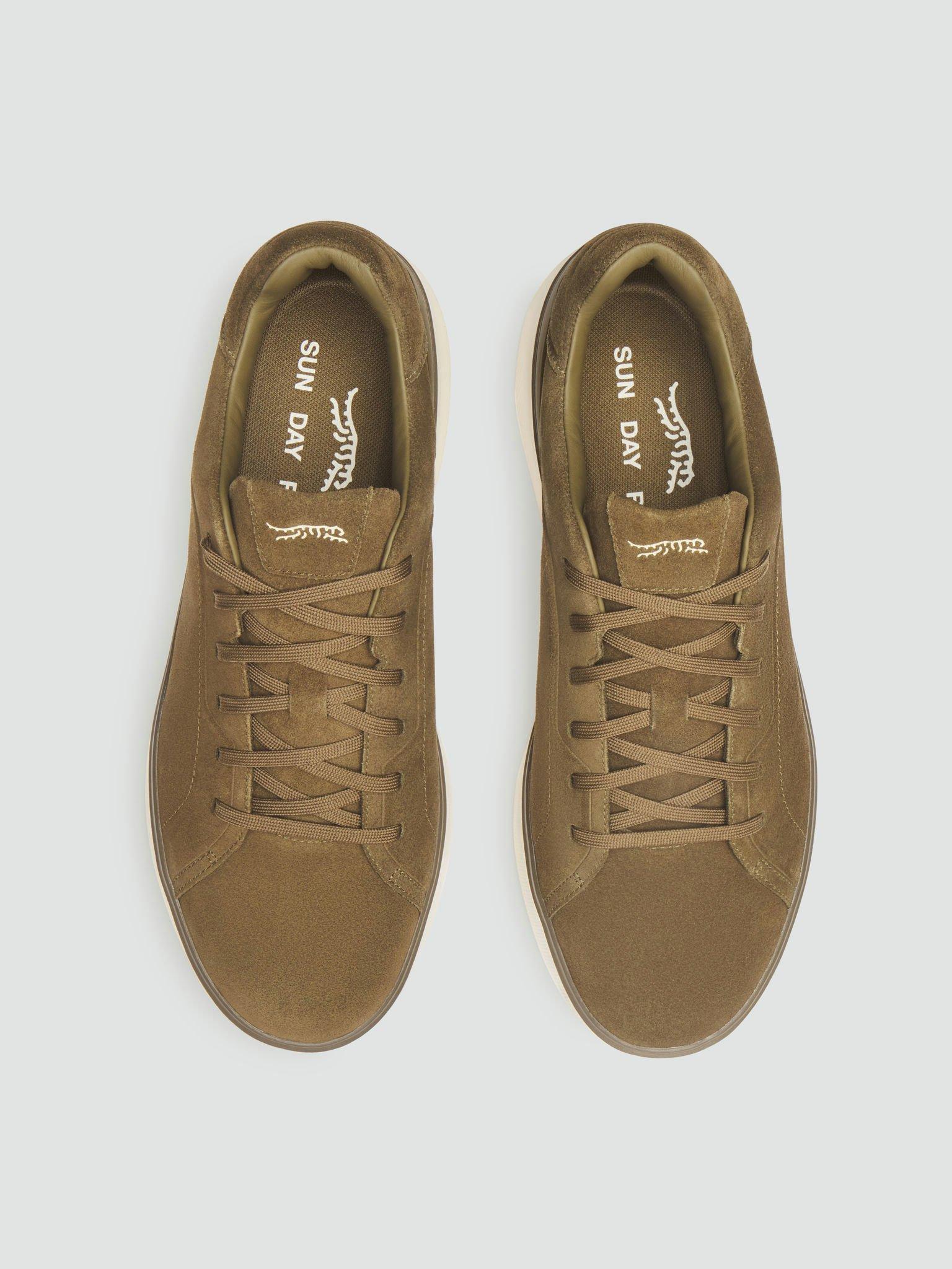 Men's Osprey Suede Spikeless Golf Shoe - Olive