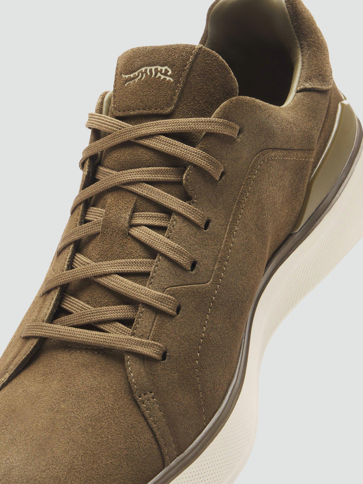 Men's Osprey Suede Spikeless Golf Shoe - Olive