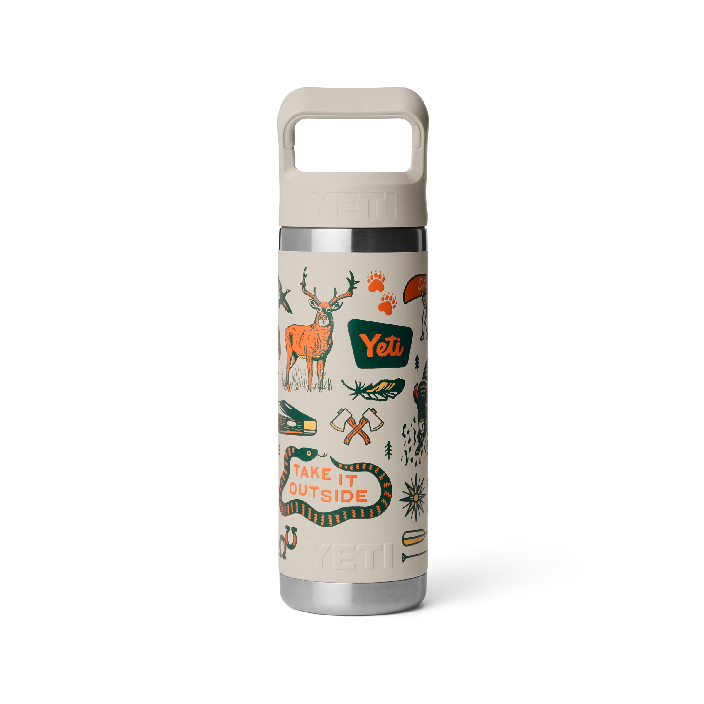 Rambler Straw Bottle