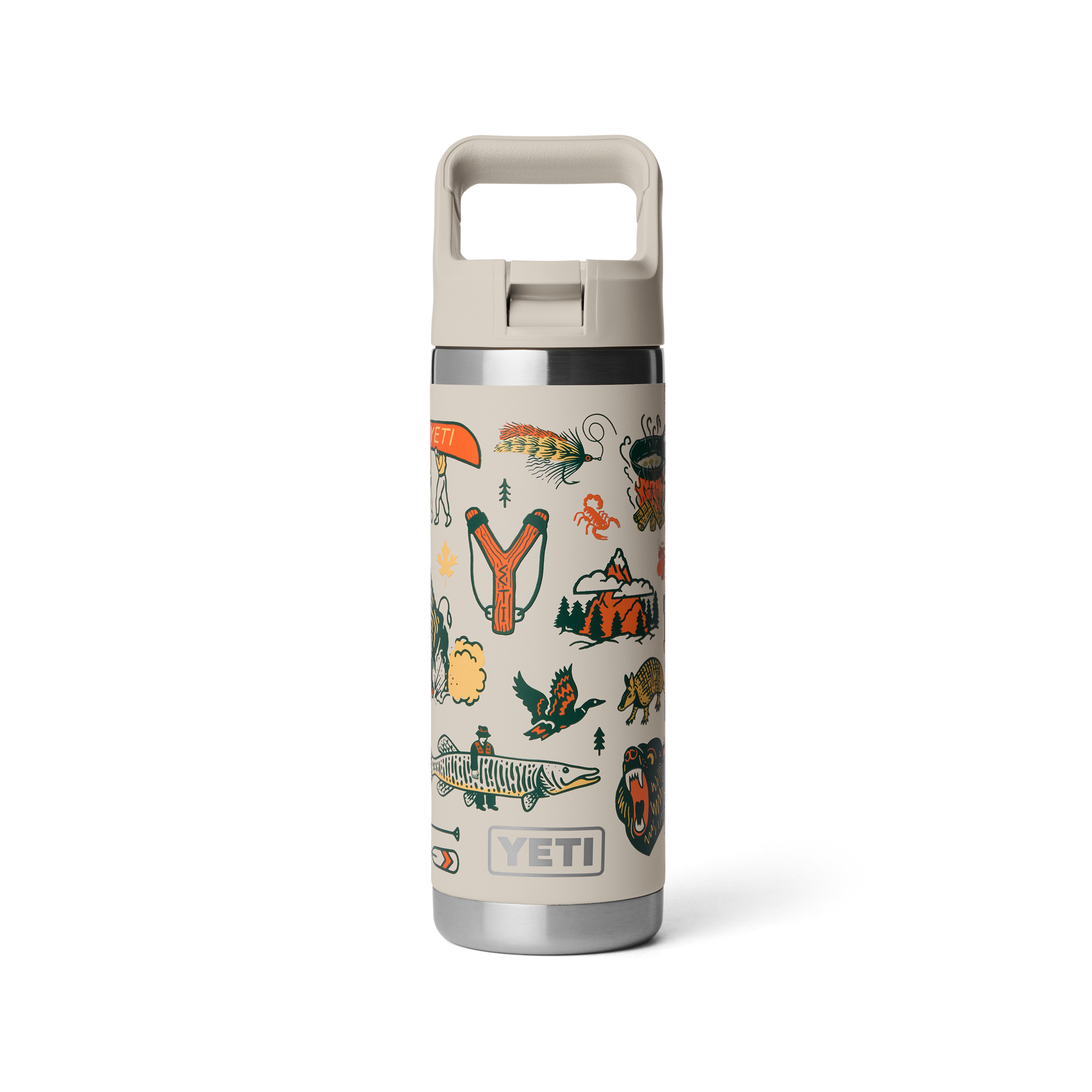 Rambler Straw Bottle