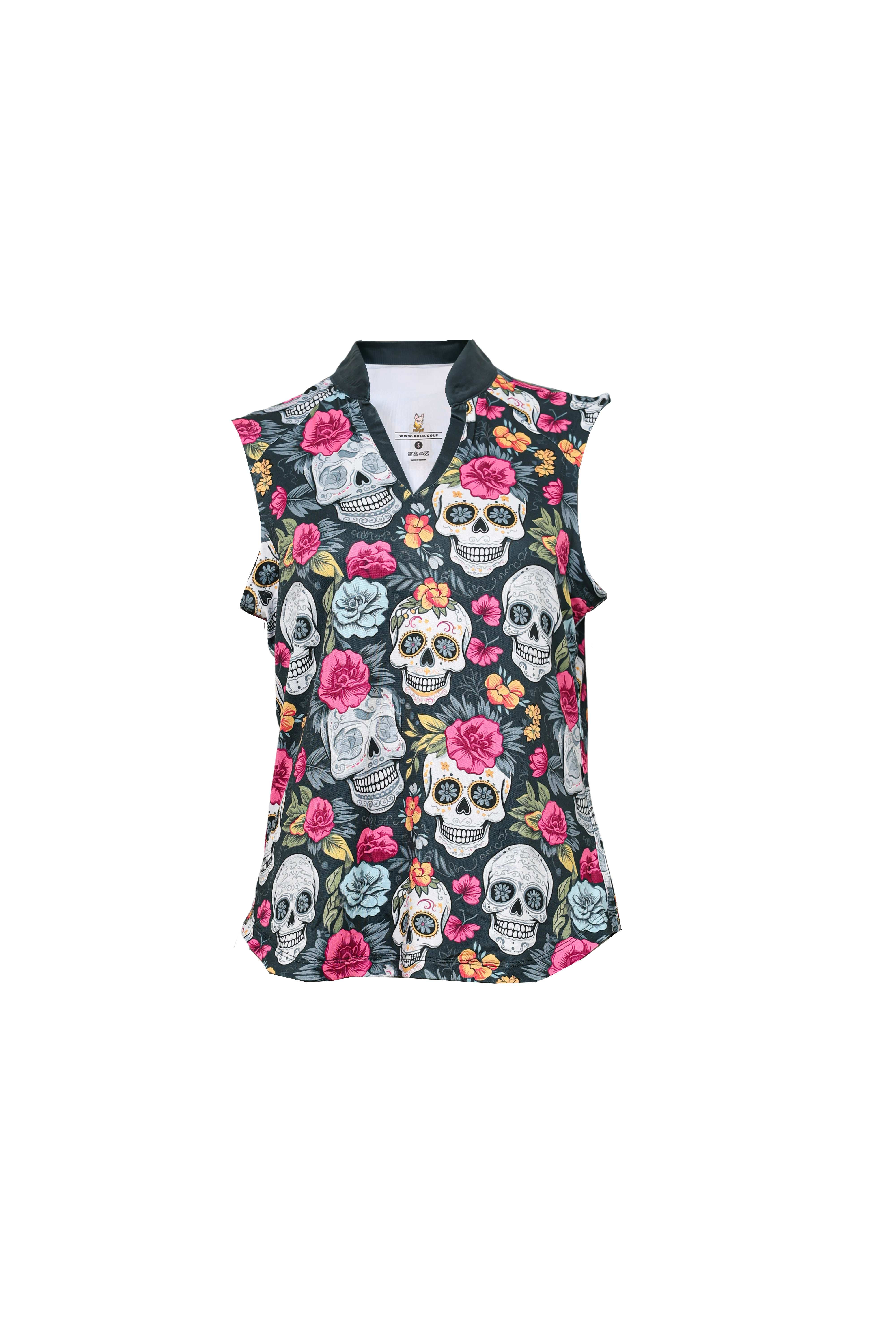 Women's Cheezin' Sleeveless Polo