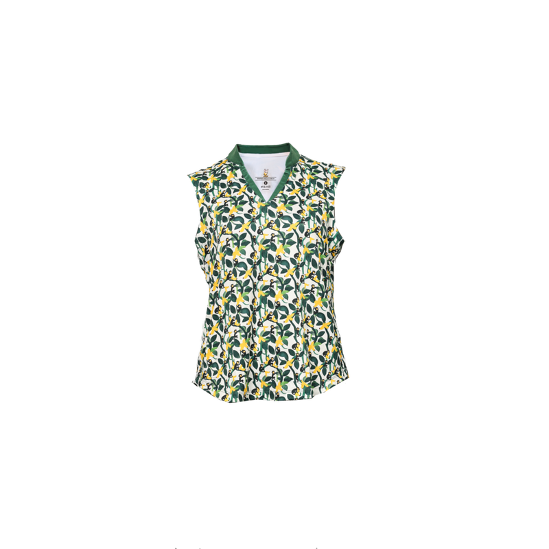 Women's Monkeying Around Sleeveless Polo