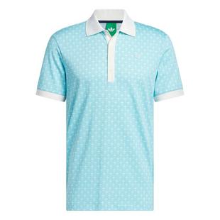 Men's Originals All Over Trefoil Short Sleeve Polo ADIDAS