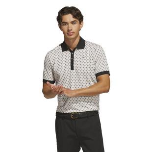 Men's Originals All Over Trefoil Short Sleeve Polo ADIDAS