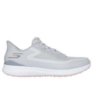 Chaussures de golf sans crampons Go Golf Flight pour femmes - Gris/Rose SKECHERS
