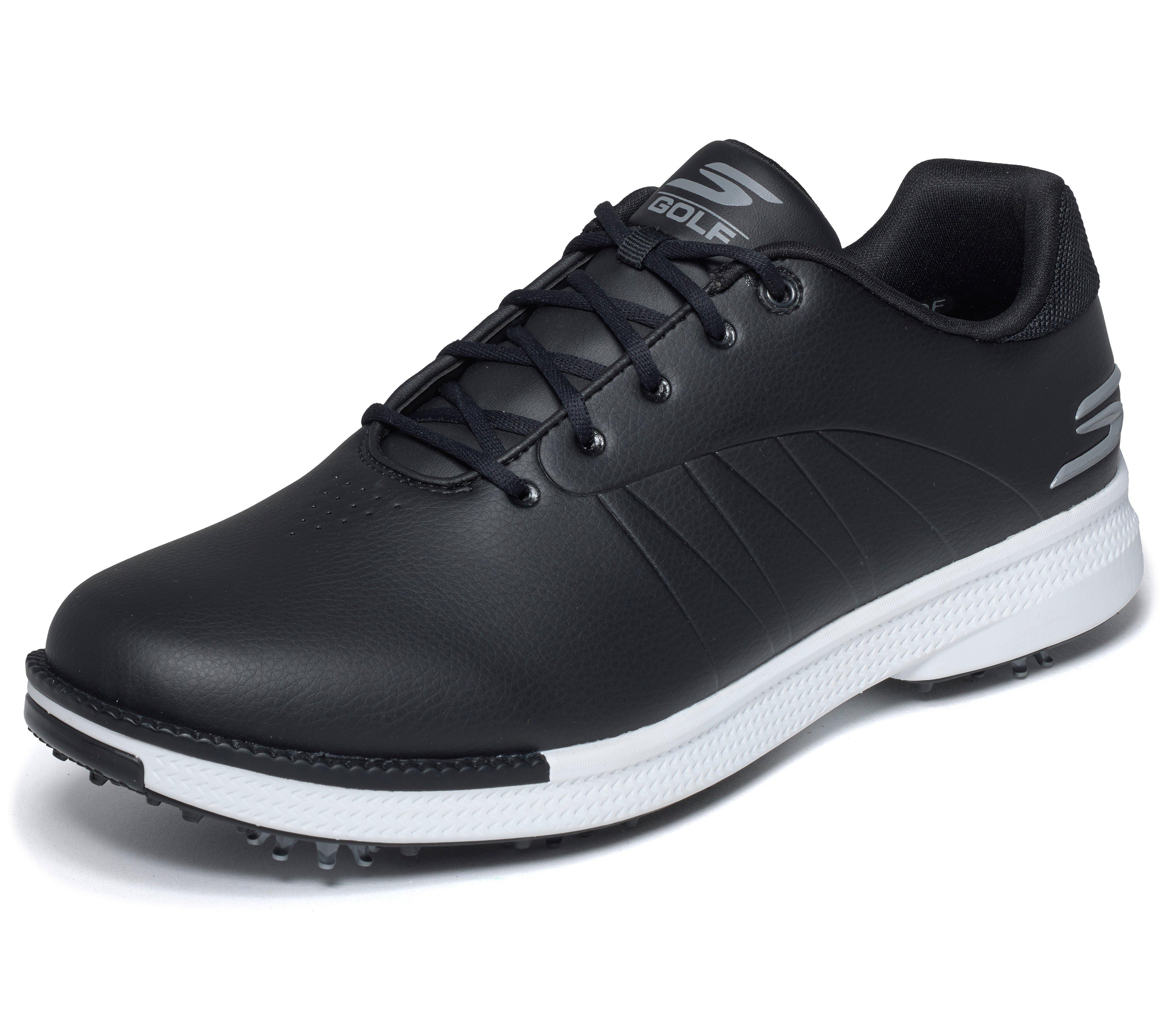 Men's Go Golf Tempo Spiked Shoe - Black