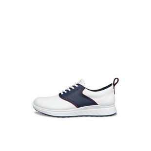 Chaussures S-Casual sans crampons pour hommes - Blanc/Marine ECCO