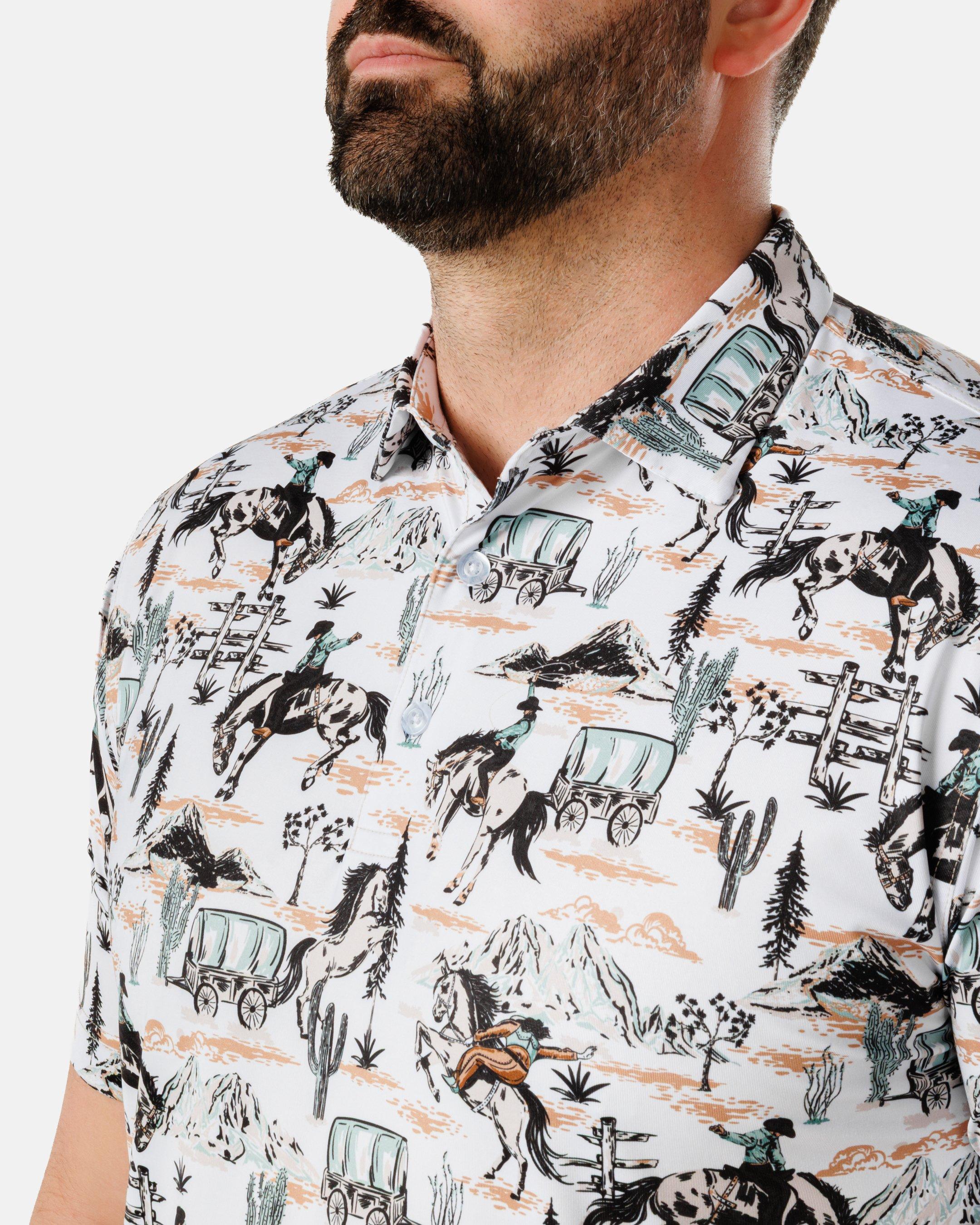 Men's Rough Rider Short Sleeve Polo