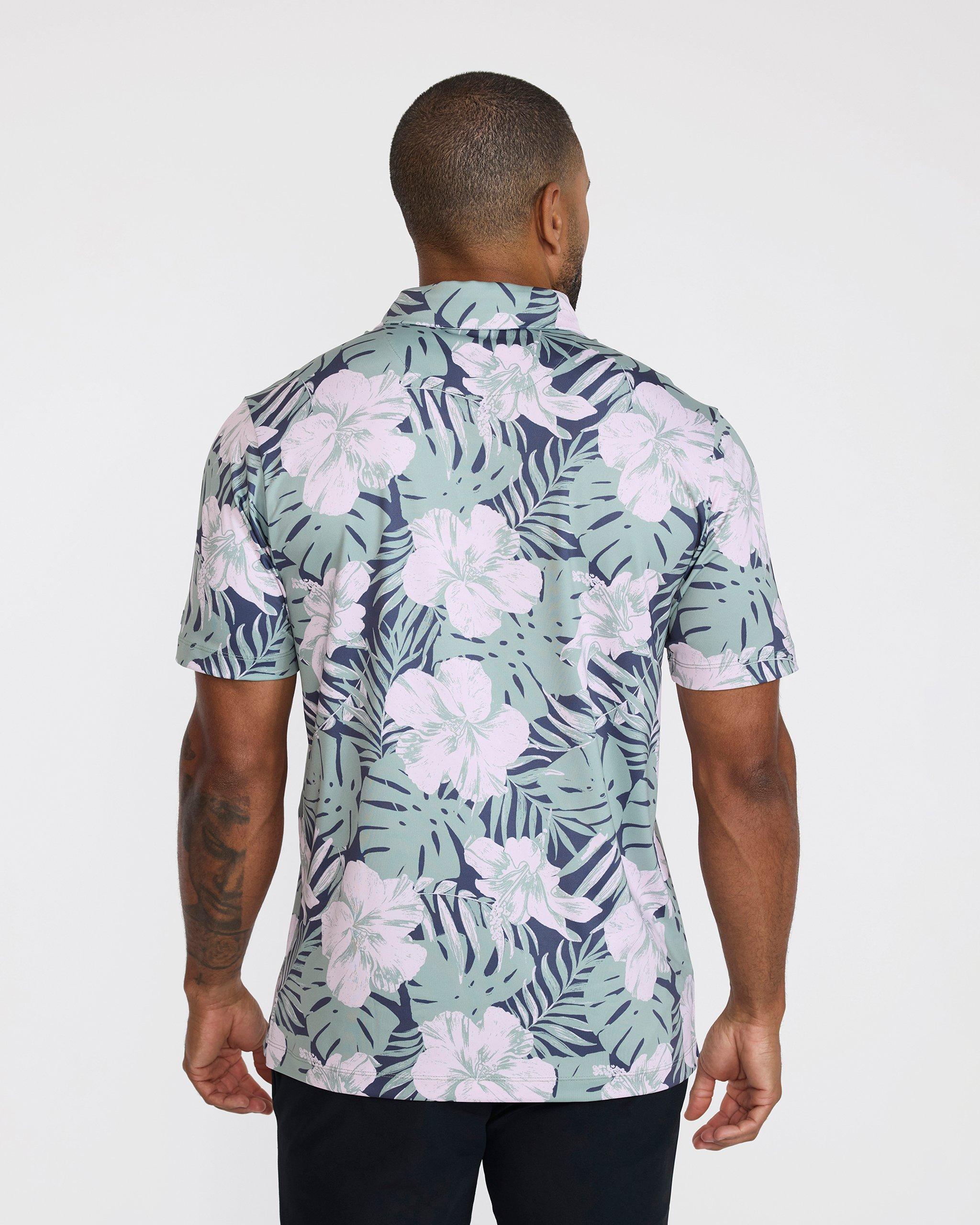 Men's Don't Touch the Flowers Short Sleeve Polo