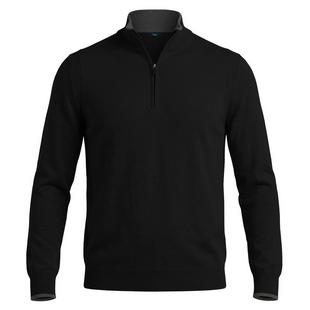 Chandail &agrave; fermeture &eacute;clair 1/4 Performance pour hommes BEN SHERMAN