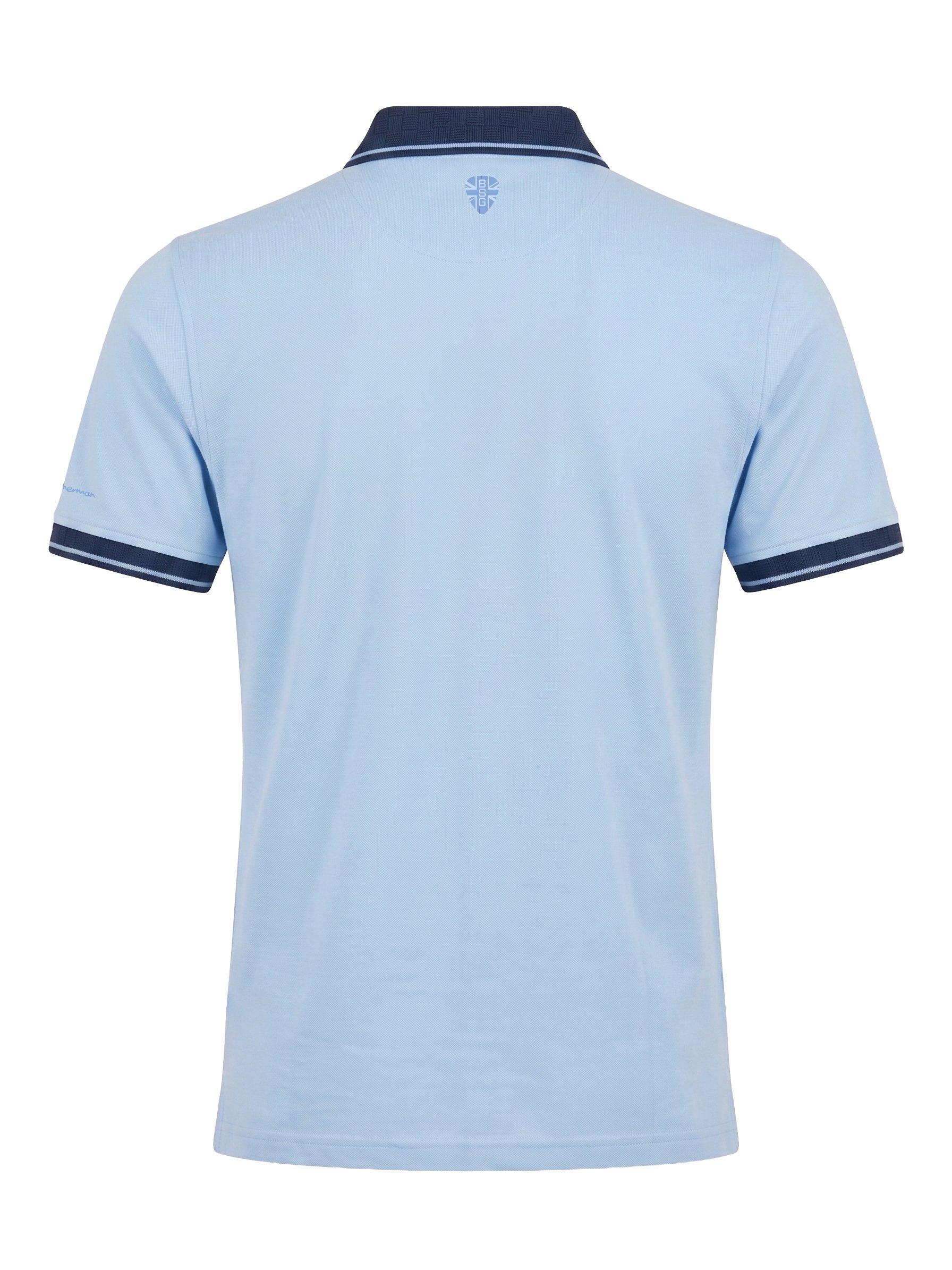 Men's Checker Rib Tech Pique Short Sleeve Polo