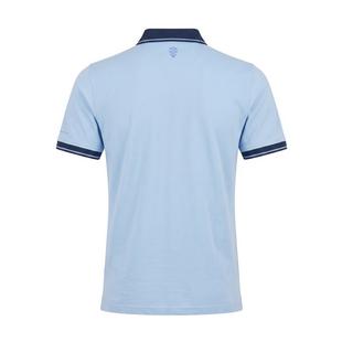 Men's Checker Rib Tech Pique Short Sleeve Polo BEN SHERMAN
