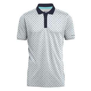 Men's Micro Geo Tech Jersey Short Sleeve Polo BEN SHERMAN