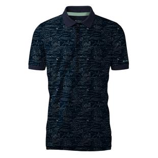 Men's Landscape Tech Jersey Short Sleeve Polo BEN SHERMAN