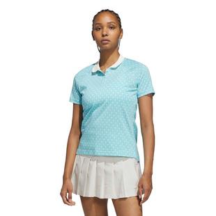 Women's Originals All Over Trefoil Short Sleeve Polo ADIDAS