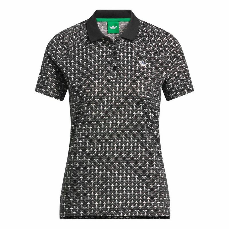 Women's Originals All Over Trefoil Short Sleeve Polo