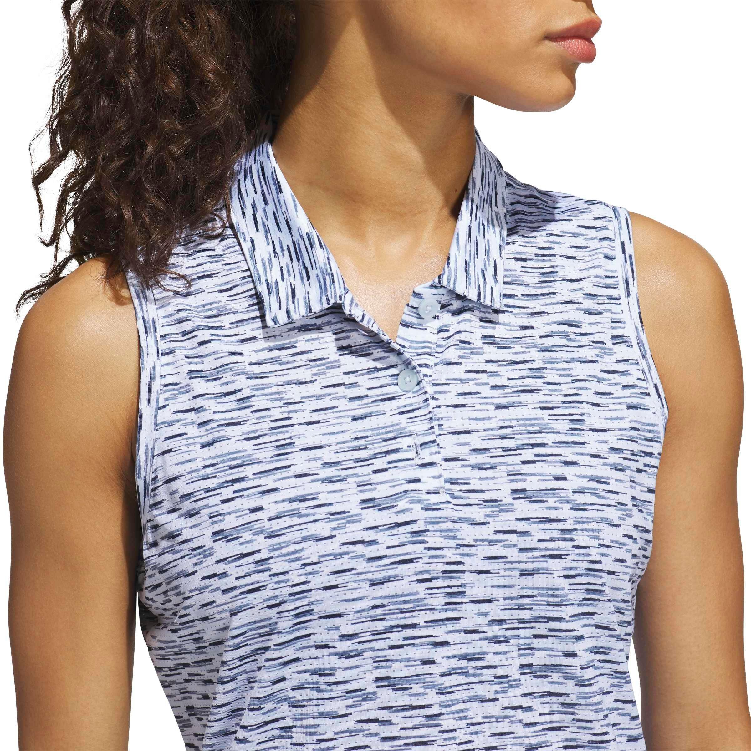 Women's Ultimate365 Printed Climacool Mesh Short Sleeve Polo