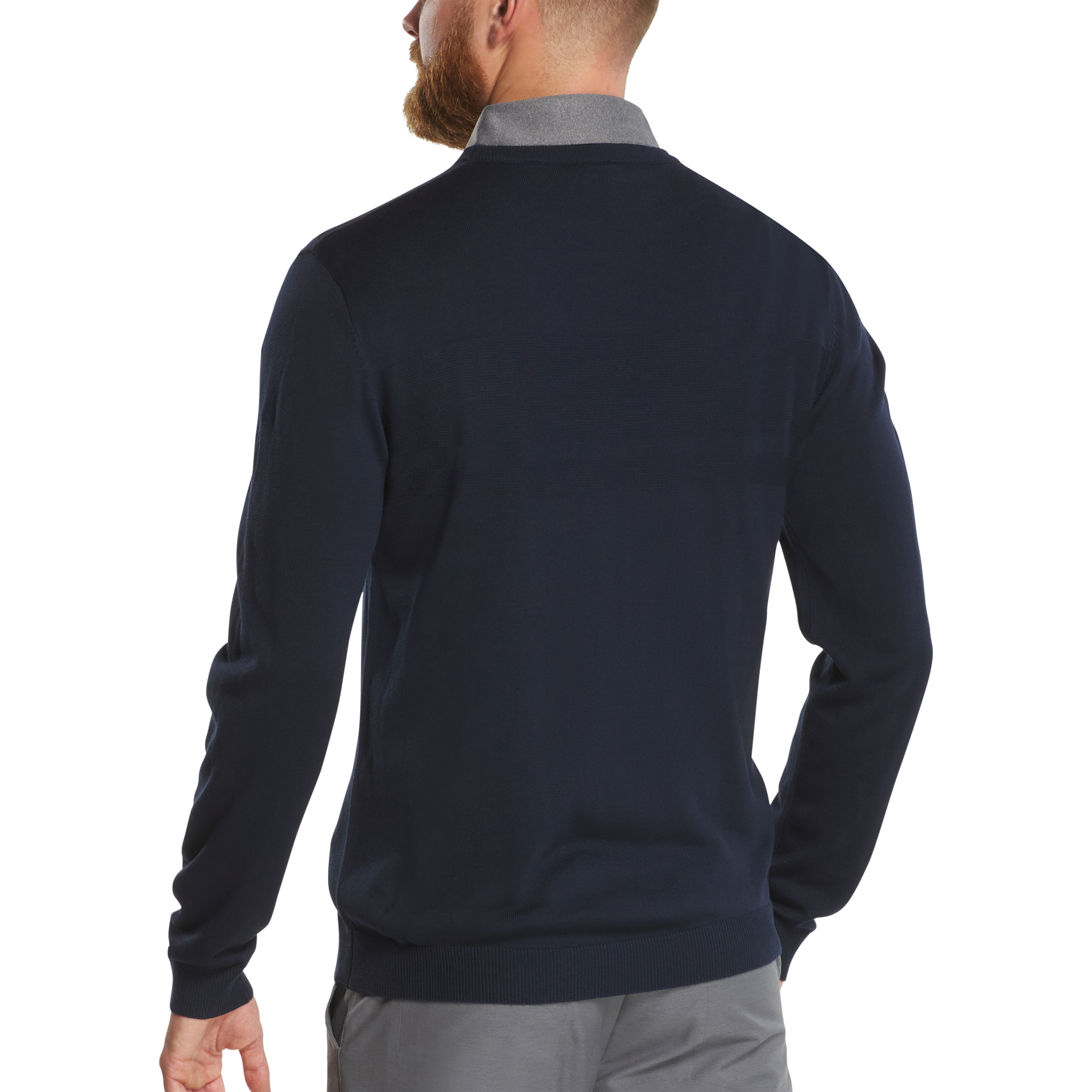 Men's Tonal Block Crewneck Sweater