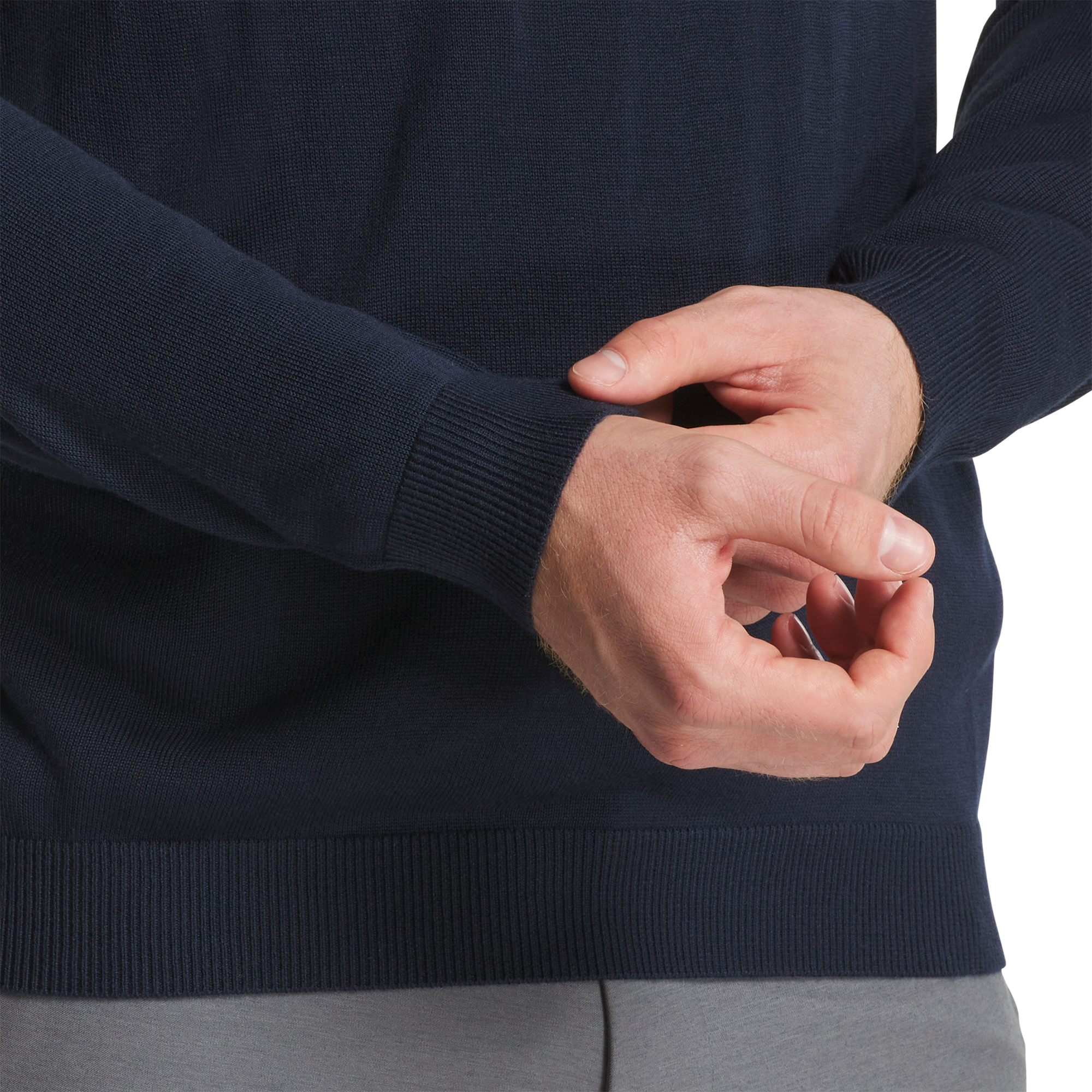 Men's Tonal Block Crewneck Sweater