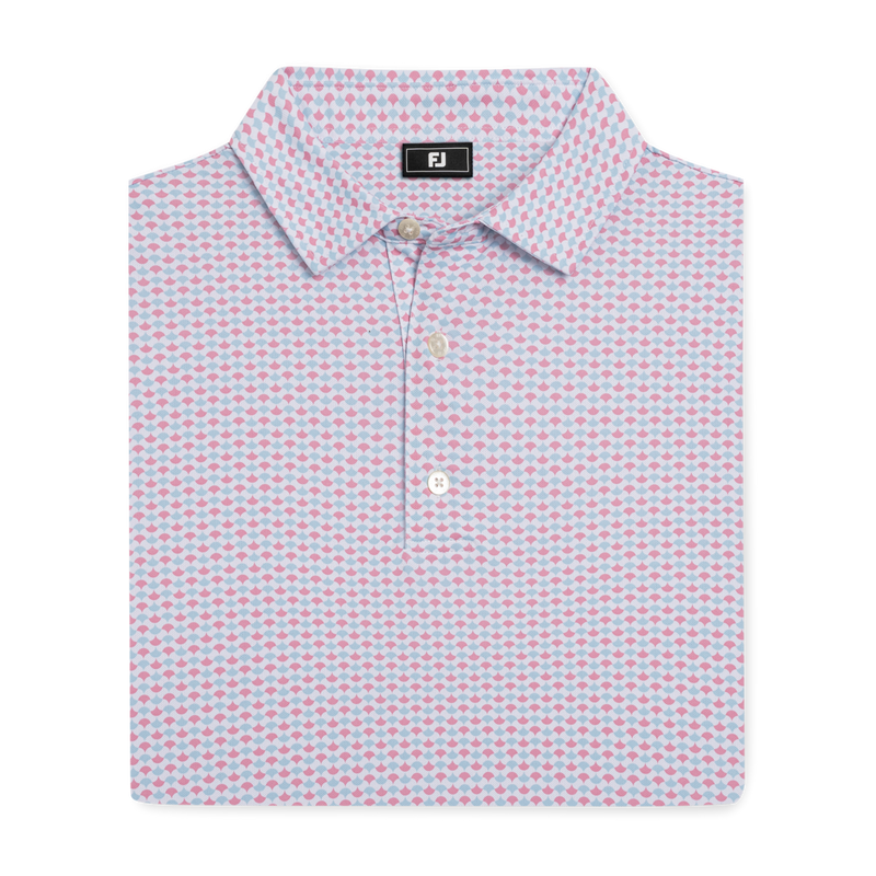 Men's Ginko Geo Short Sleeve Polo